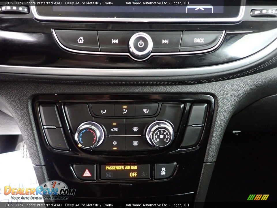 2019 Buick Encore Preferred AWD Deep Azure Metallic / Ebony Photo #20