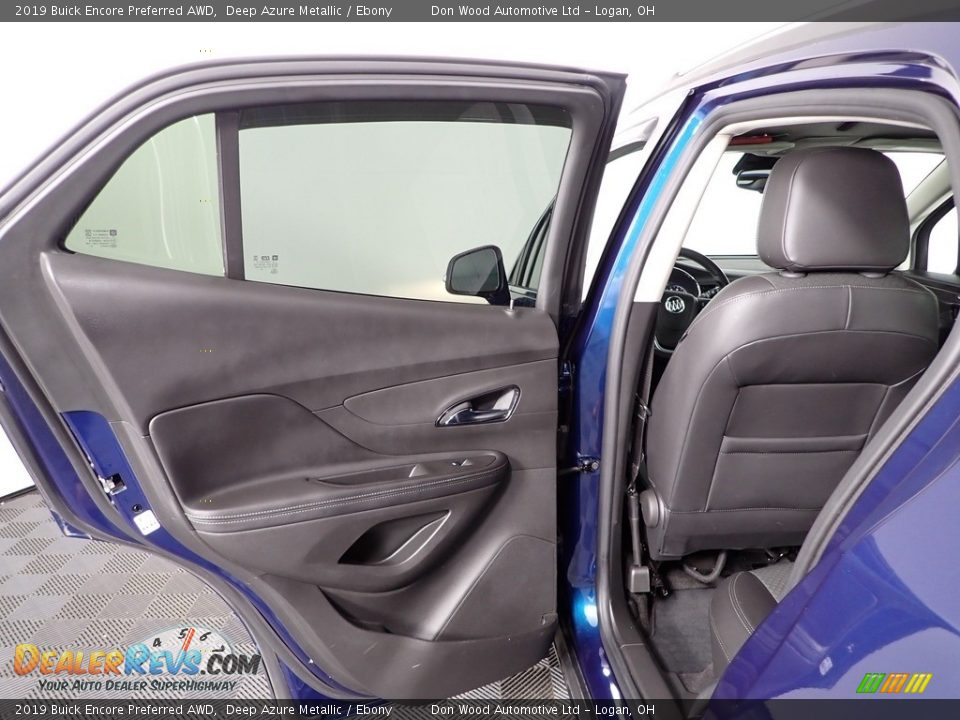 2019 Buick Encore Preferred AWD Deep Azure Metallic / Ebony Photo #23