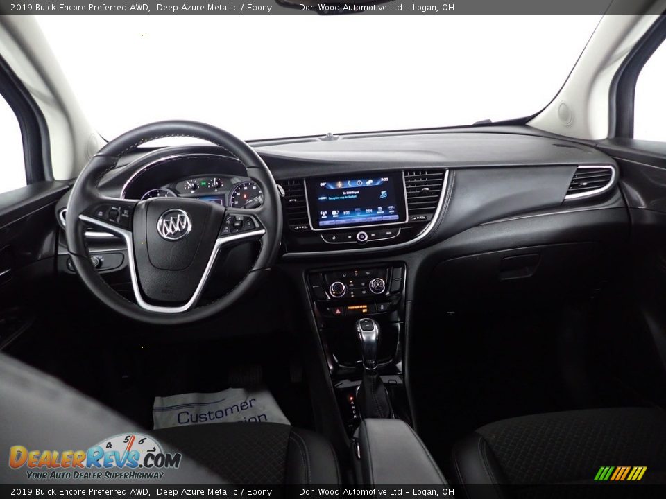 2019 Buick Encore Preferred AWD Deep Azure Metallic / Ebony Photo #25