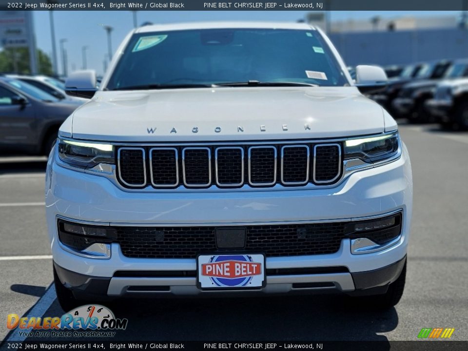 2022 Jeep Wagoneer Series II 4x4 Bright White / Global Black Photo #2