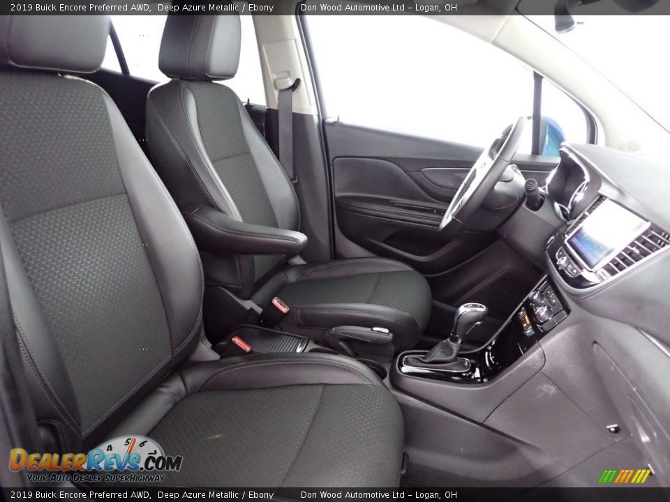 2019 Buick Encore Preferred AWD Deep Azure Metallic / Ebony Photo #27