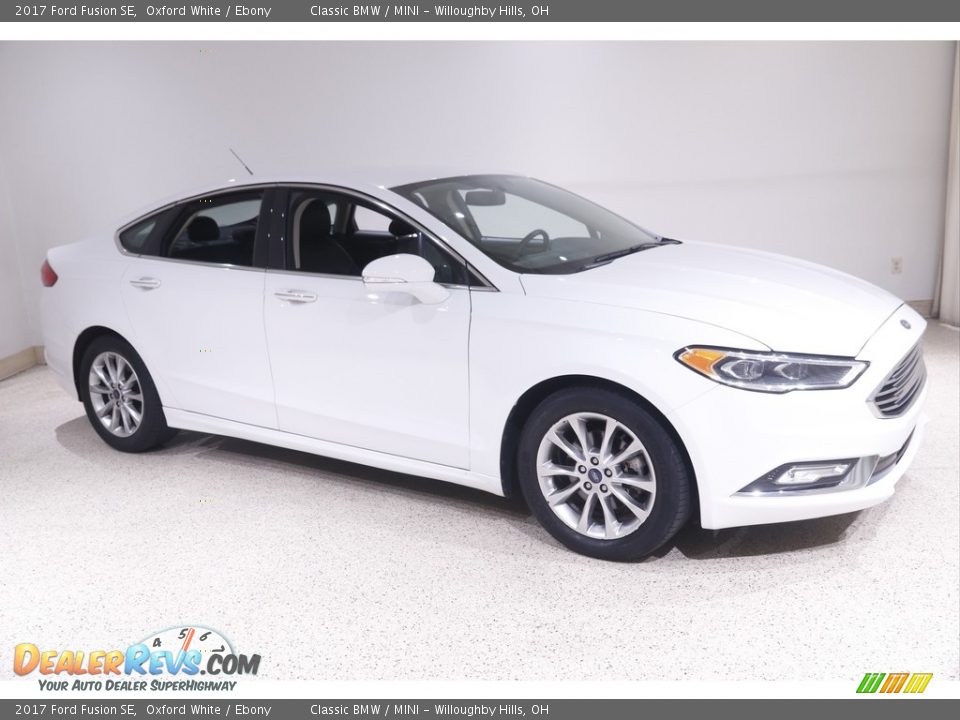 2017 Ford Fusion SE Oxford White / Ebony Photo #1