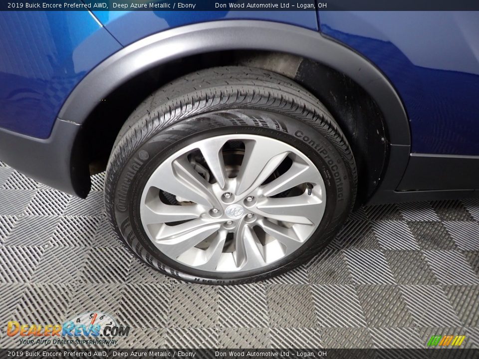 2019 Buick Encore Preferred AWD Deep Azure Metallic / Ebony Photo #29