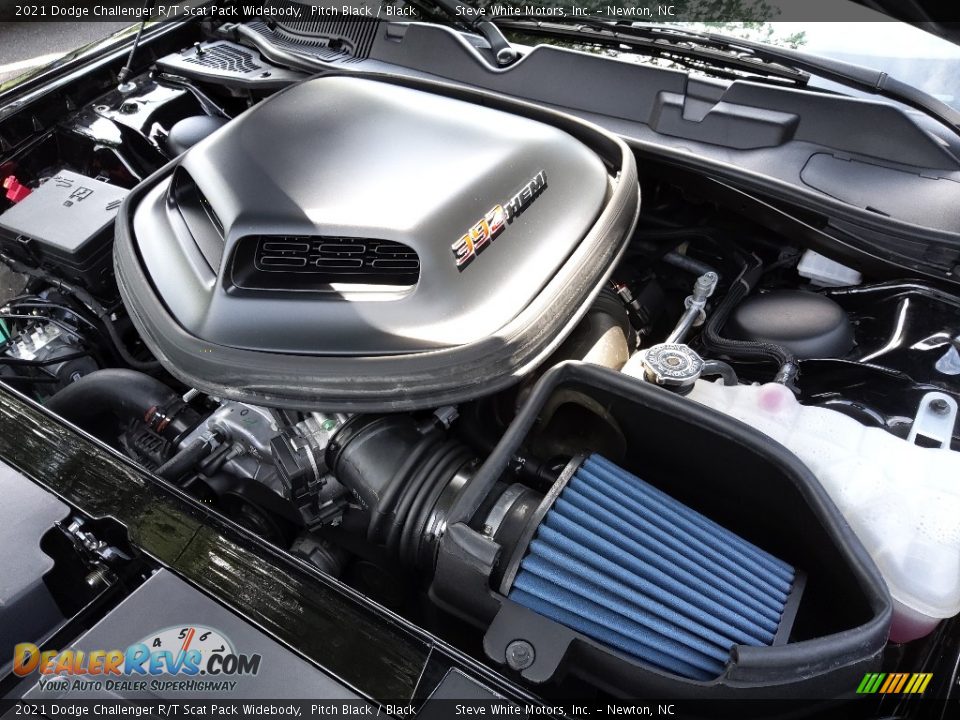 2021 Dodge Challenger R/T Scat Pack Widebody 392 SRT 6.4 Liter HEMI OHV-16 Valve VVT MDS V8 Engine Photo #11