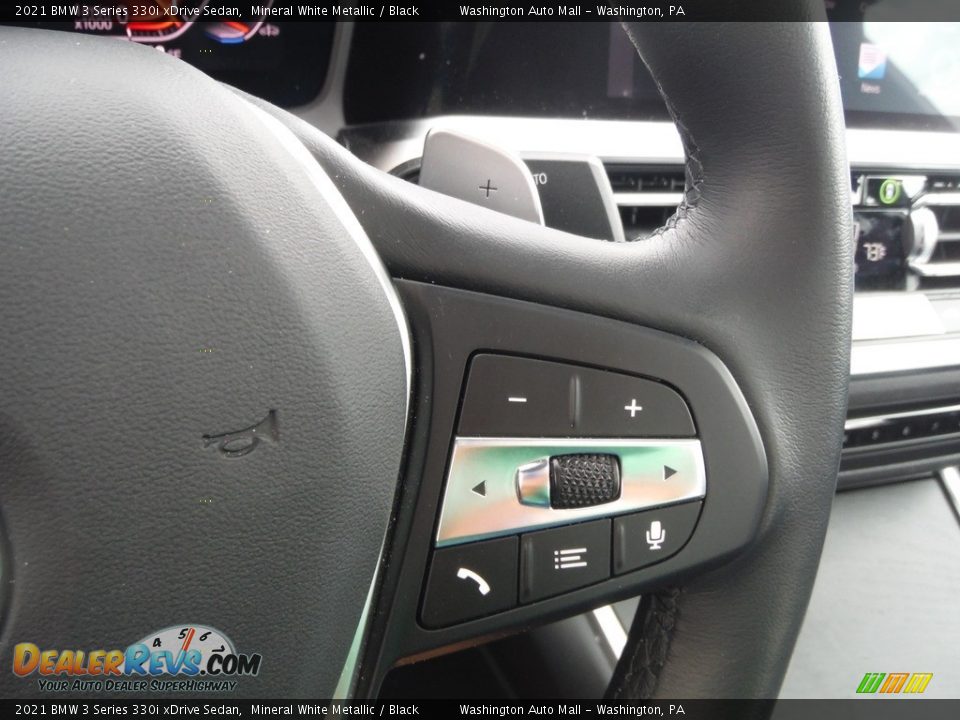 Controls of 2021 BMW 3 Series 330i xDrive Sedan Photo #30