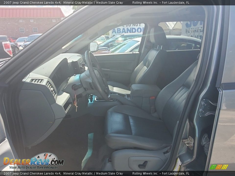 2007 Jeep Grand Cherokee Laredo 4x4 Mineral Gray Metallic / Medium Slate Gray Photo #4