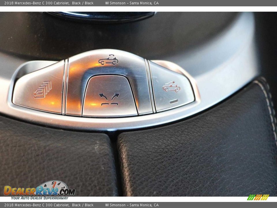 Controls of 2018 Mercedes-Benz C 300 Cabriolet Photo #27