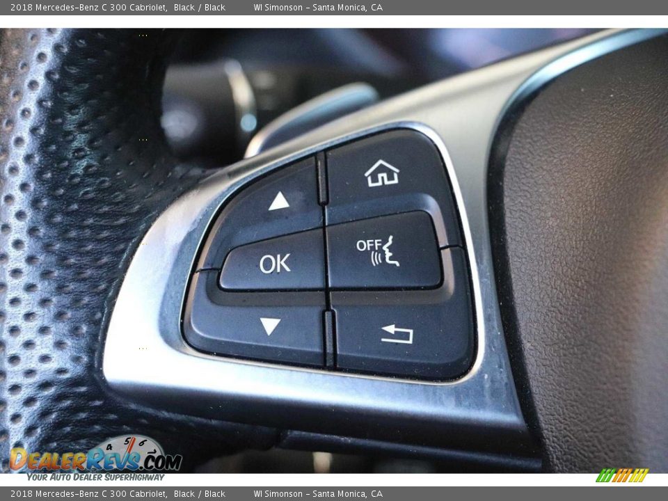 Controls of 2018 Mercedes-Benz C 300 Cabriolet Photo #29