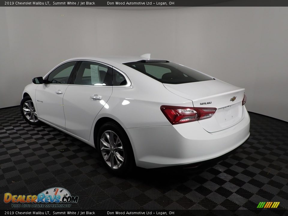 2019 Chevrolet Malibu LT Summit White / Jet Black Photo #7