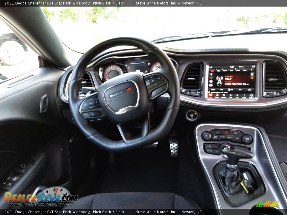 2021 Dodge Challenger R/T Scat Pack Widebody Pitch Black / Black Photo #18