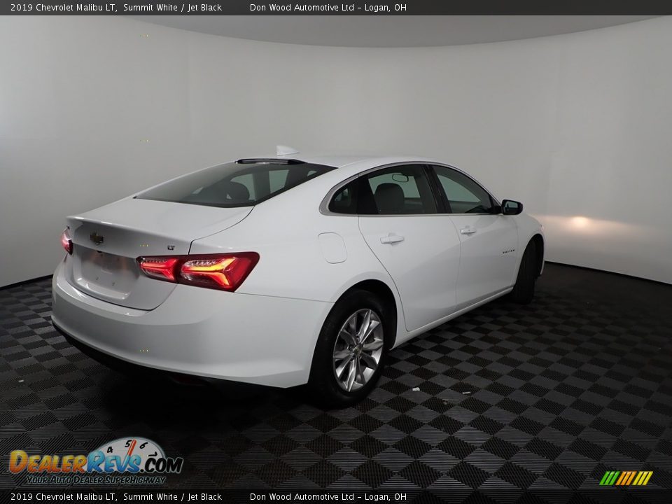 2019 Chevrolet Malibu LT Summit White / Jet Black Photo #11