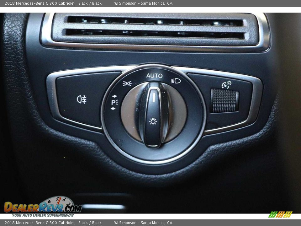 Controls of 2018 Mercedes-Benz C 300 Cabriolet Photo #34