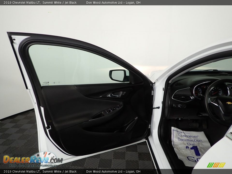 2019 Chevrolet Malibu LT Summit White / Jet Black Photo #12