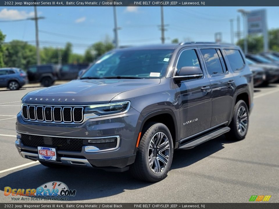 2022 Jeep Wagoneer Series III 4x4 Baltic Gray Metallic / Global Black Photo #1