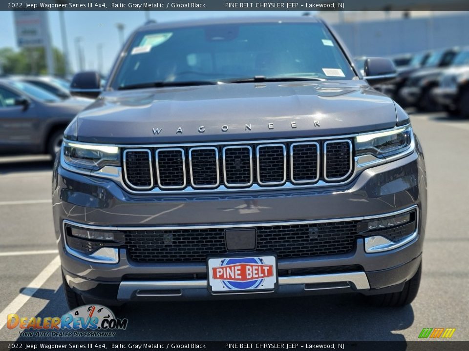 2022 Jeep Wagoneer Series III 4x4 Baltic Gray Metallic / Global Black Photo #2