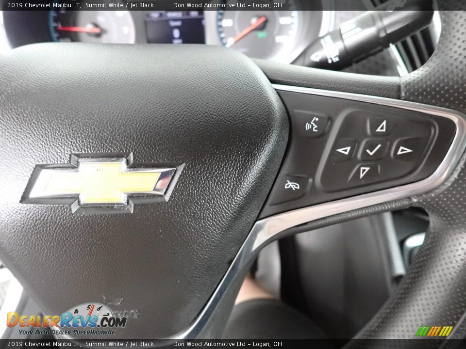 2019 Chevrolet Malibu LT Summit White / Jet Black Photo #18