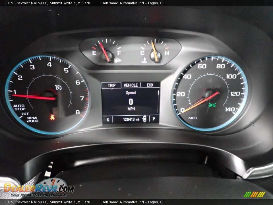 2019 Chevrolet Malibu LT Summit White / Jet Black Photo #19