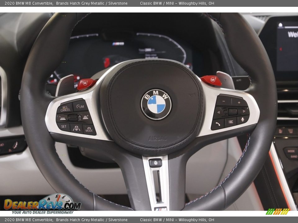 2020 BMW M8 Convertible Steering Wheel Photo #9