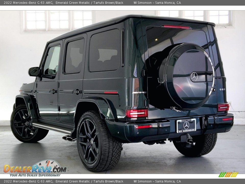 Emerald Green Metallic 2022 Mercedes-Benz G 63 AMG Photo #2