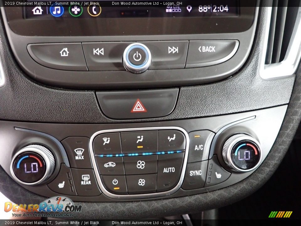 2019 Chevrolet Malibu LT Summit White / Jet Black Photo #20