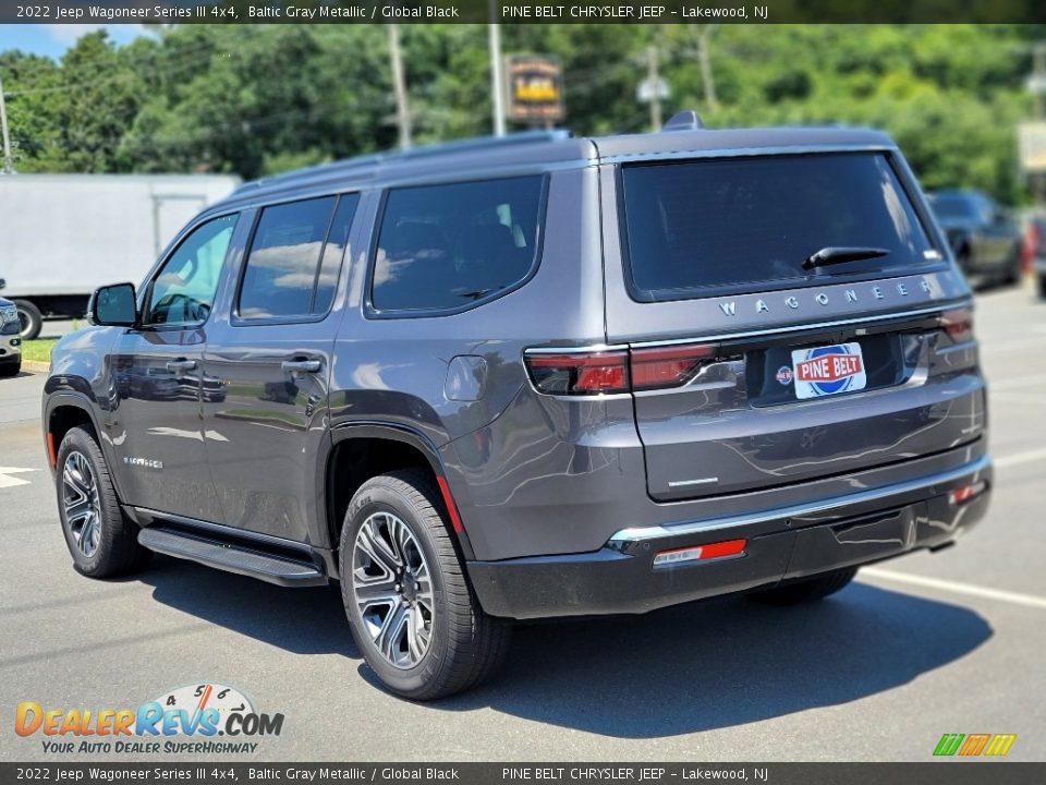 2022 Jeep Wagoneer Series III 4x4 Baltic Gray Metallic / Global Black Photo #4