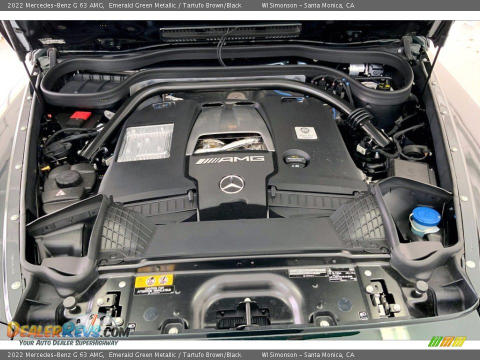 2022 Mercedes-Benz G 63 AMG 4.0 Liter DI biturbo DOHC 32-Valve VVT V8 Engine Photo #9