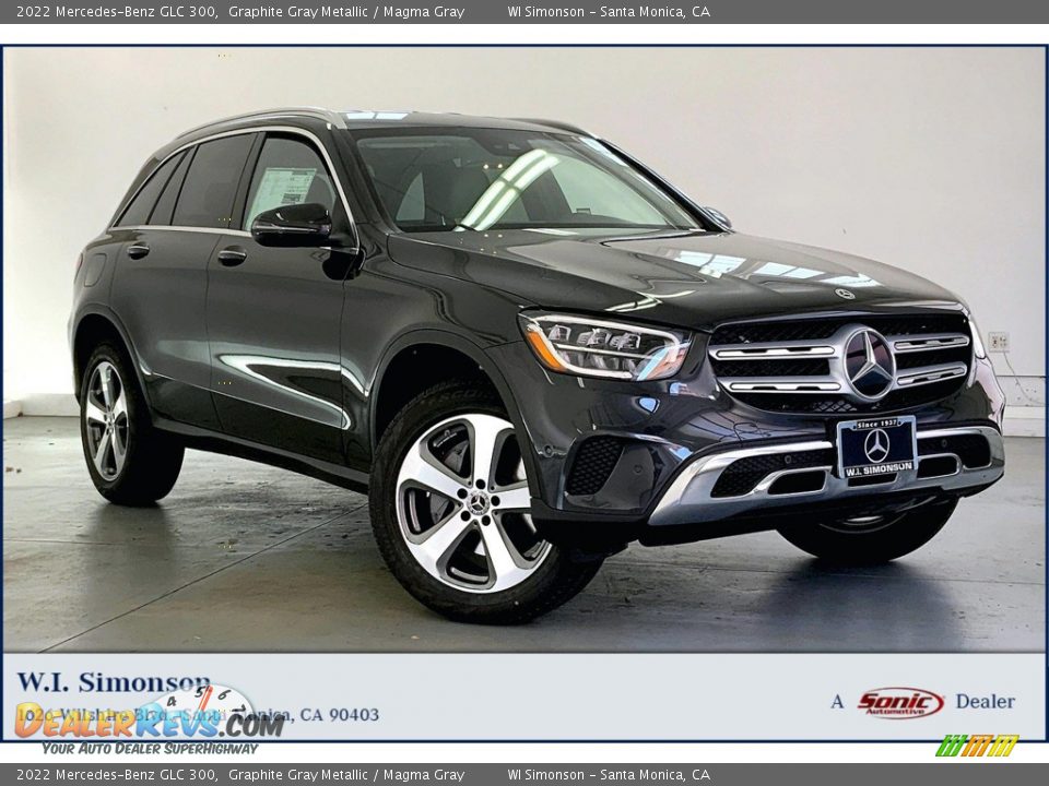 2022 Mercedes-Benz GLC 300 Graphite Gray Metallic / Magma Gray Photo #1