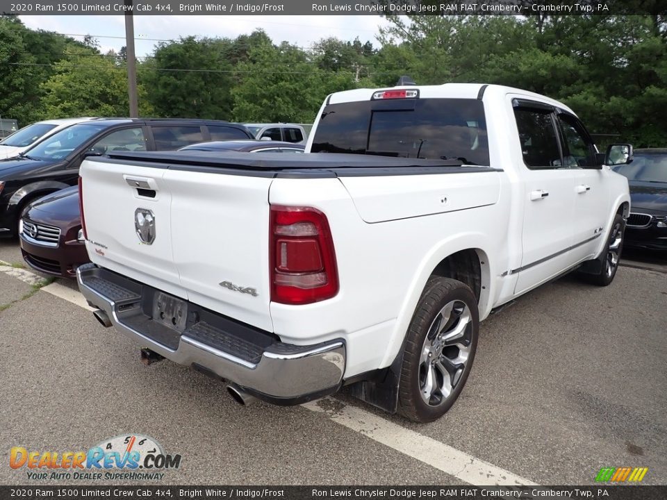 2020 Ram 1500 Limited Crew Cab 4x4 Bright White / Indigo/Frost Photo #3