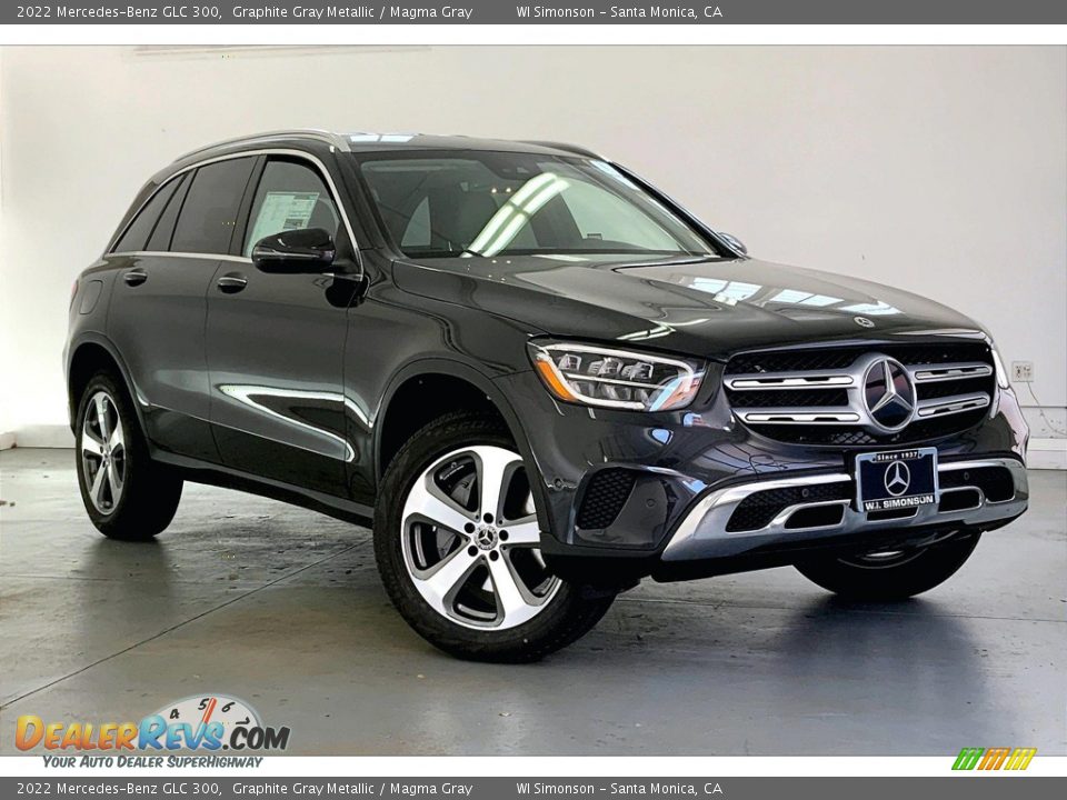 2022 Mercedes-Benz GLC 300 Graphite Gray Metallic / Magma Gray Photo #12