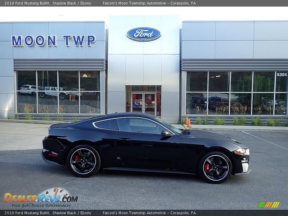 2019 Ford Mustang Bullitt Shadow Black / Ebony Photo #1