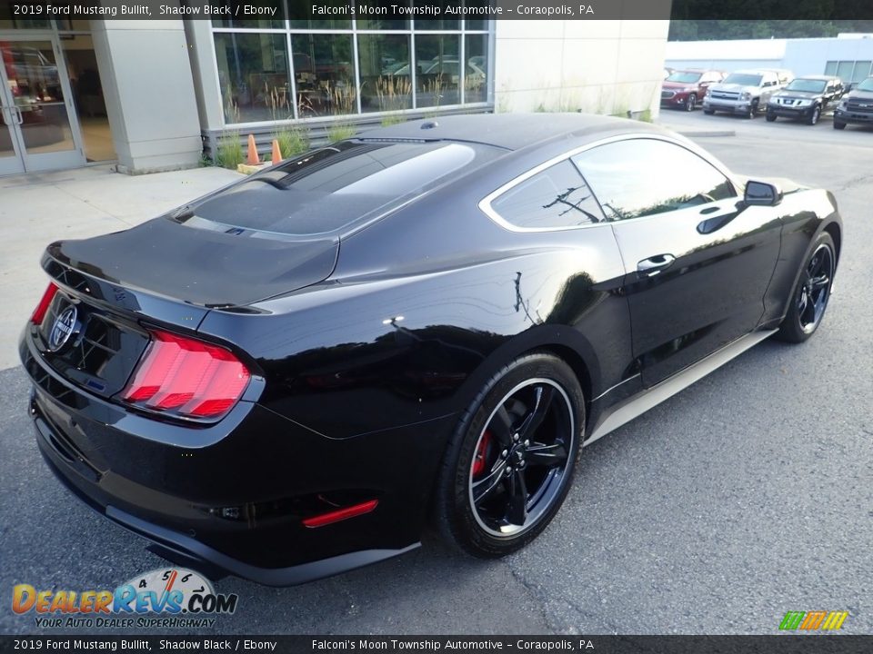 2019 Ford Mustang Bullitt Shadow Black / Ebony Photo #2