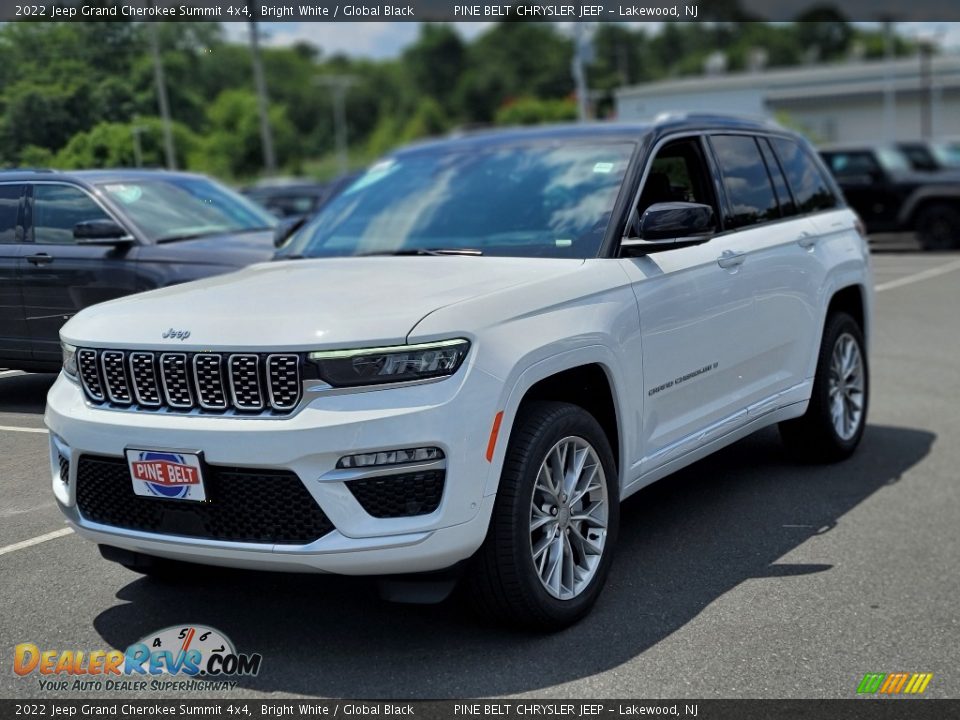 2022 Jeep Grand Cherokee Summit 4x4 Bright White / Global Black Photo #1