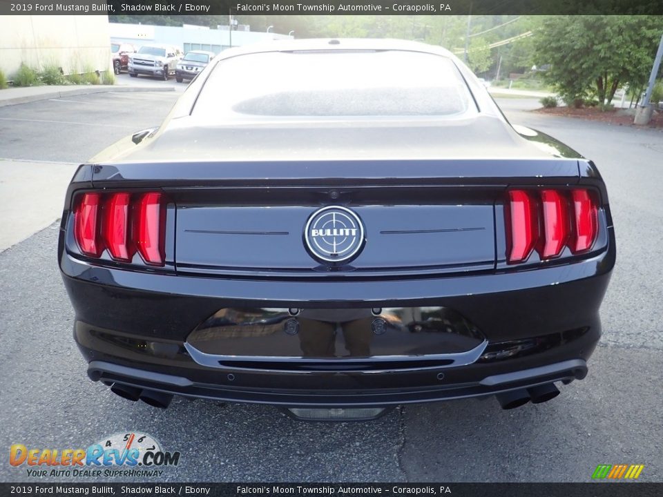 2019 Ford Mustang Bullitt Shadow Black / Ebony Photo #3