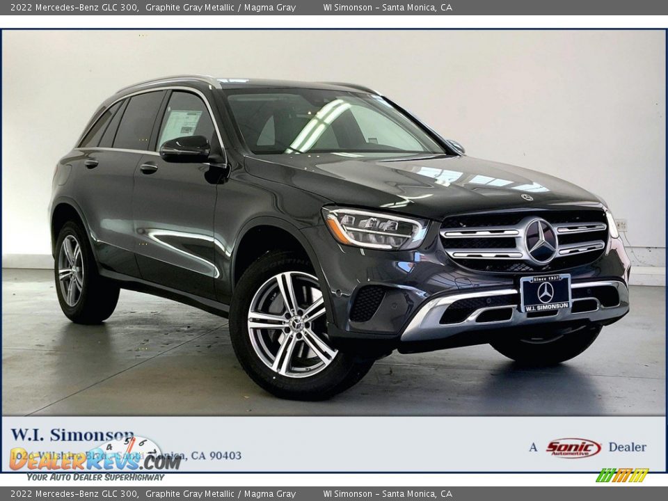 2022 Mercedes-Benz GLC 300 Graphite Gray Metallic / Magma Gray Photo #1