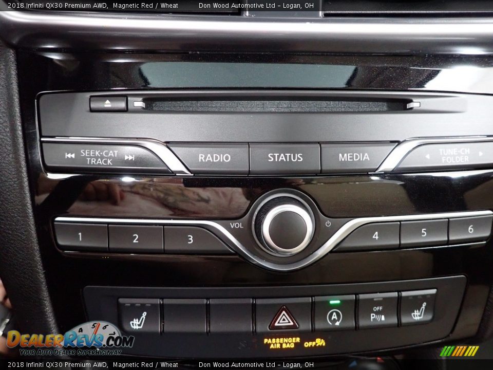 2018 Infiniti QX30 Premium AWD Magnetic Red / Wheat Photo #5