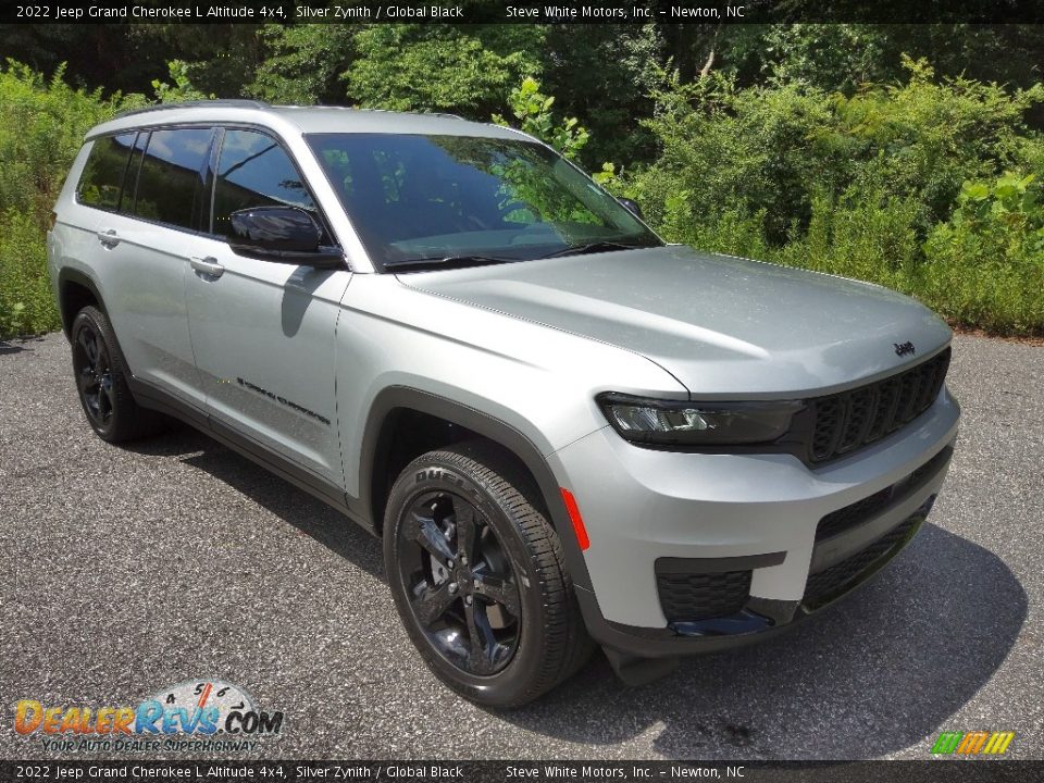 2022 Jeep Grand Cherokee L Altitude 4x4 Silver Zynith / Global Black Photo #4