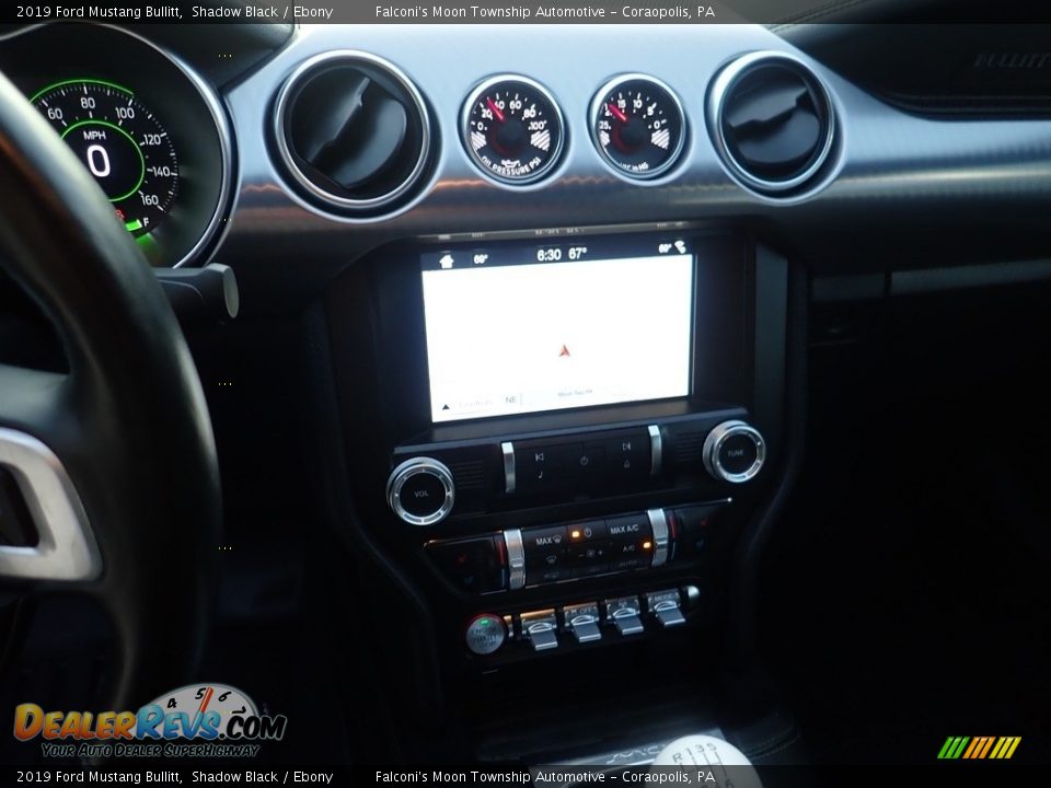 2019 Ford Mustang Bullitt Shadow Black / Ebony Photo #26