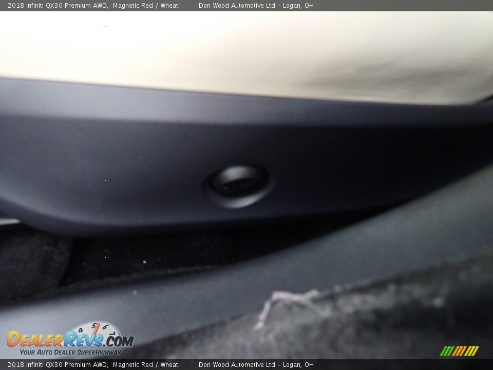 2018 Infiniti QX30 Premium AWD Magnetic Red / Wheat Photo #15