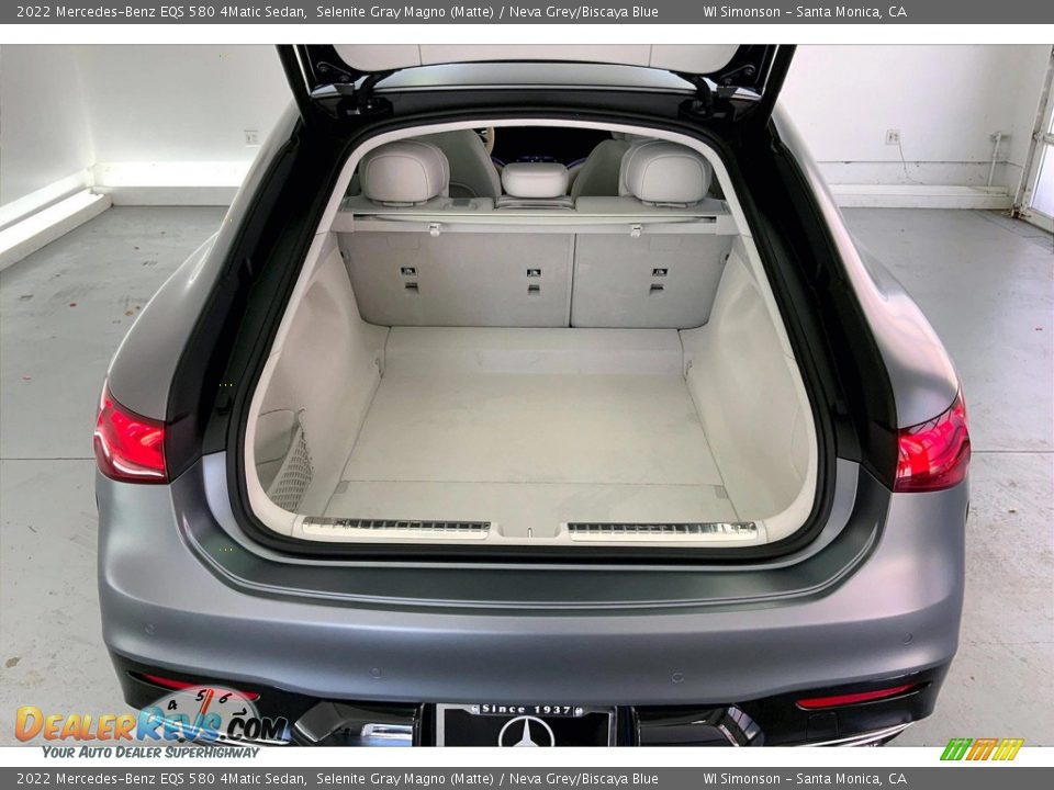 2022 Mercedes-Benz EQS 580 4Matic Sedan Trunk Photo #9