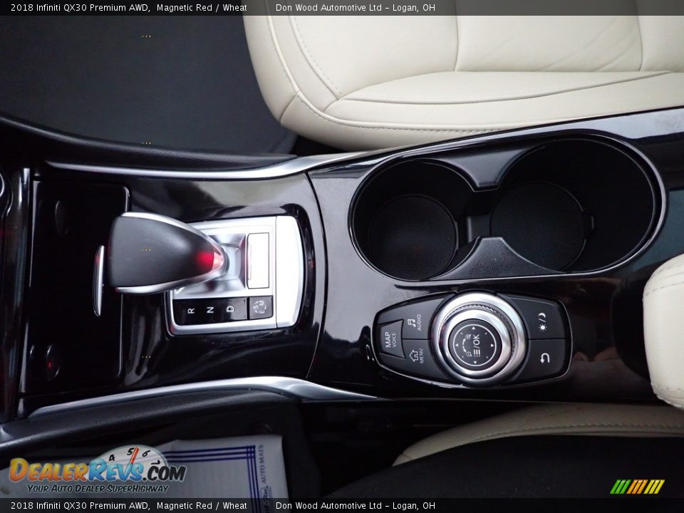 2018 Infiniti QX30 Premium AWD Magnetic Red / Wheat Photo #23
