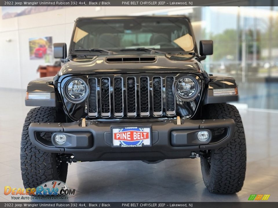 2022 Jeep Wrangler Unlimited Rubicon 392 4x4 Black / Black Photo #2