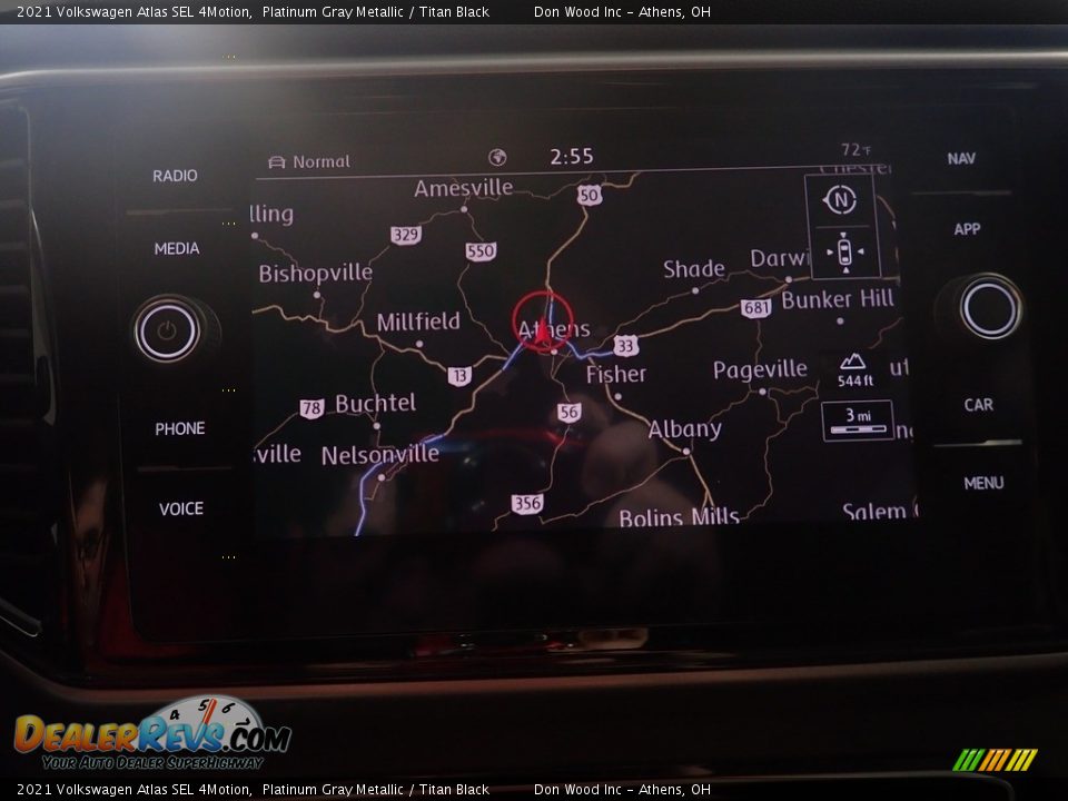 2021 Volkswagen Atlas SEL 4Motion Platinum Gray Metallic / Titan Black Photo #3