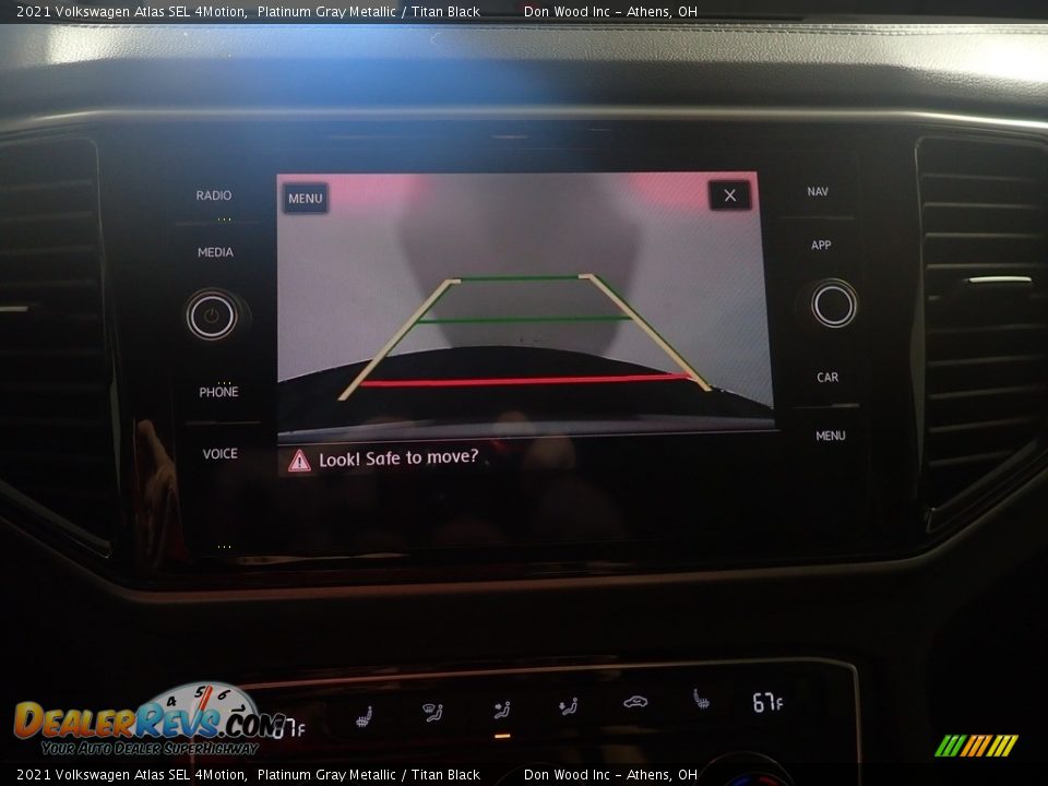 2021 Volkswagen Atlas SEL 4Motion Platinum Gray Metallic / Titan Black Photo #4