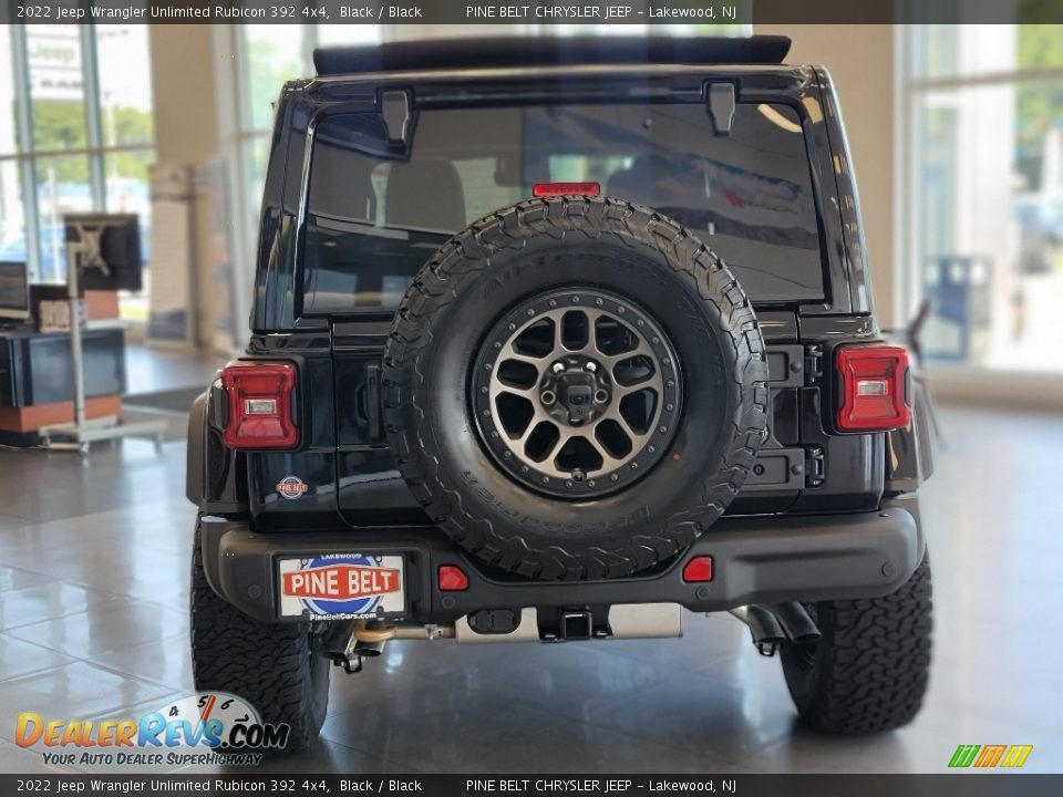 2022 Jeep Wrangler Unlimited Rubicon 392 4x4 Black / Black Photo #5