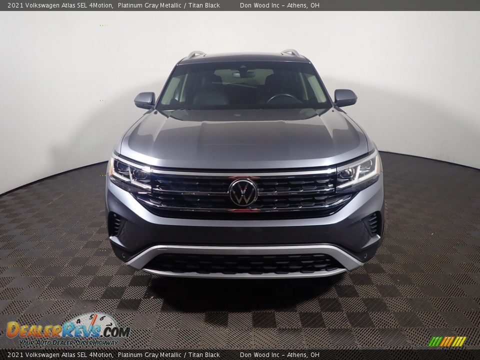2021 Volkswagen Atlas SEL 4Motion Platinum Gray Metallic / Titan Black Photo #7