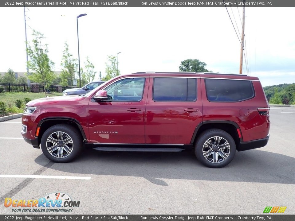 Velvet Red Pearl 2022 Jeep Wagoneer Series III 4x4 Photo #2