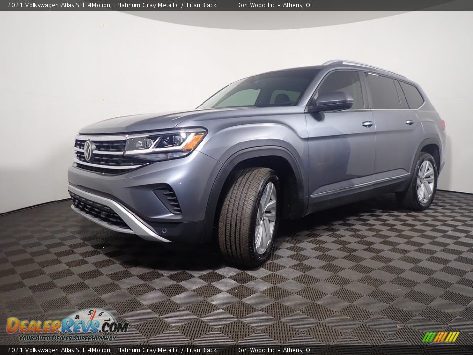 2021 Volkswagen Atlas SEL 4Motion Platinum Gray Metallic / Titan Black Photo #10