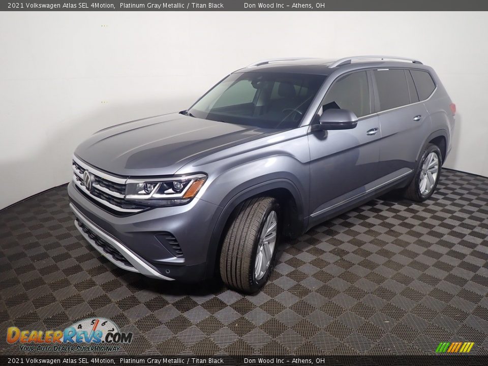 2021 Volkswagen Atlas SEL 4Motion Platinum Gray Metallic / Titan Black Photo #11