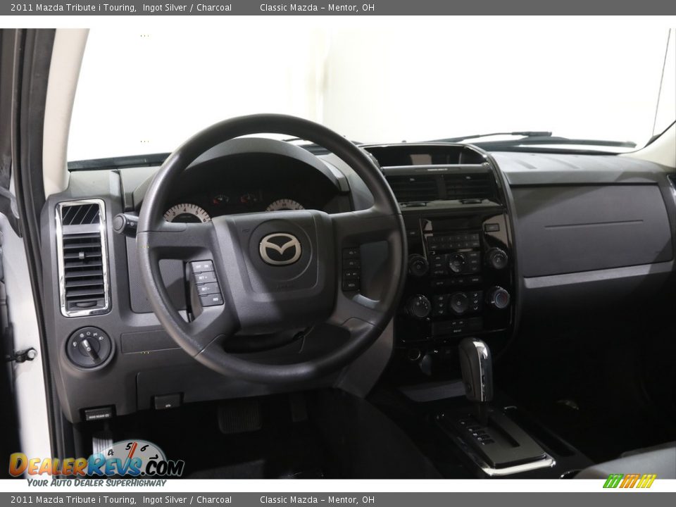 2011 Mazda Tribute i Touring Ingot Silver / Charcoal Photo #6