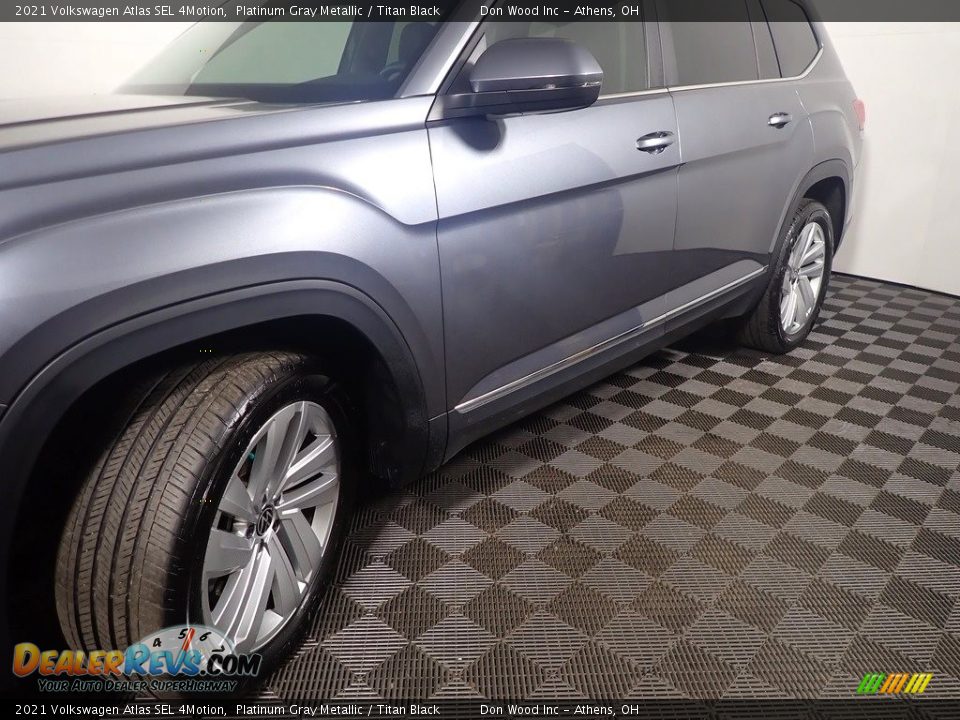 2021 Volkswagen Atlas SEL 4Motion Platinum Gray Metallic / Titan Black Photo #12